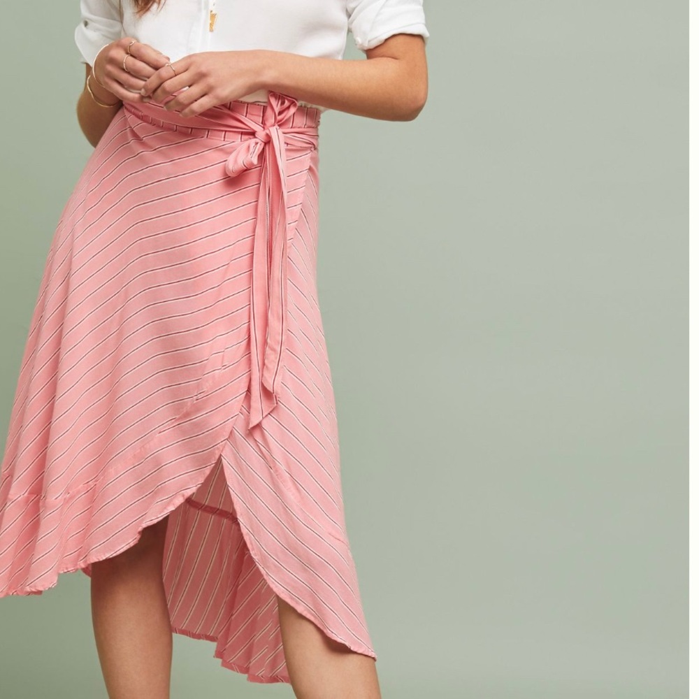 Surf rider pink wrap skirt